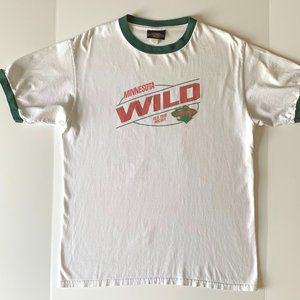 Minnesota Wild Old Time Hockey Men’s T-Shirt Size Large